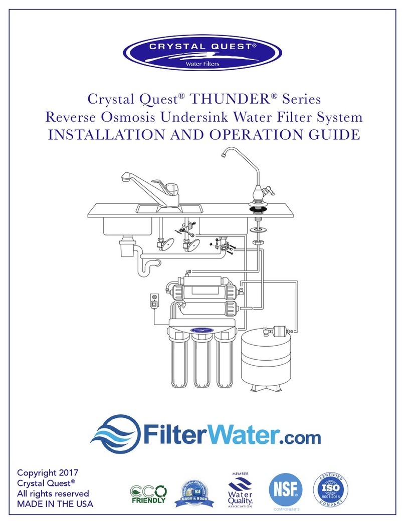 Crystal Quest 1,000 C Operating instructions