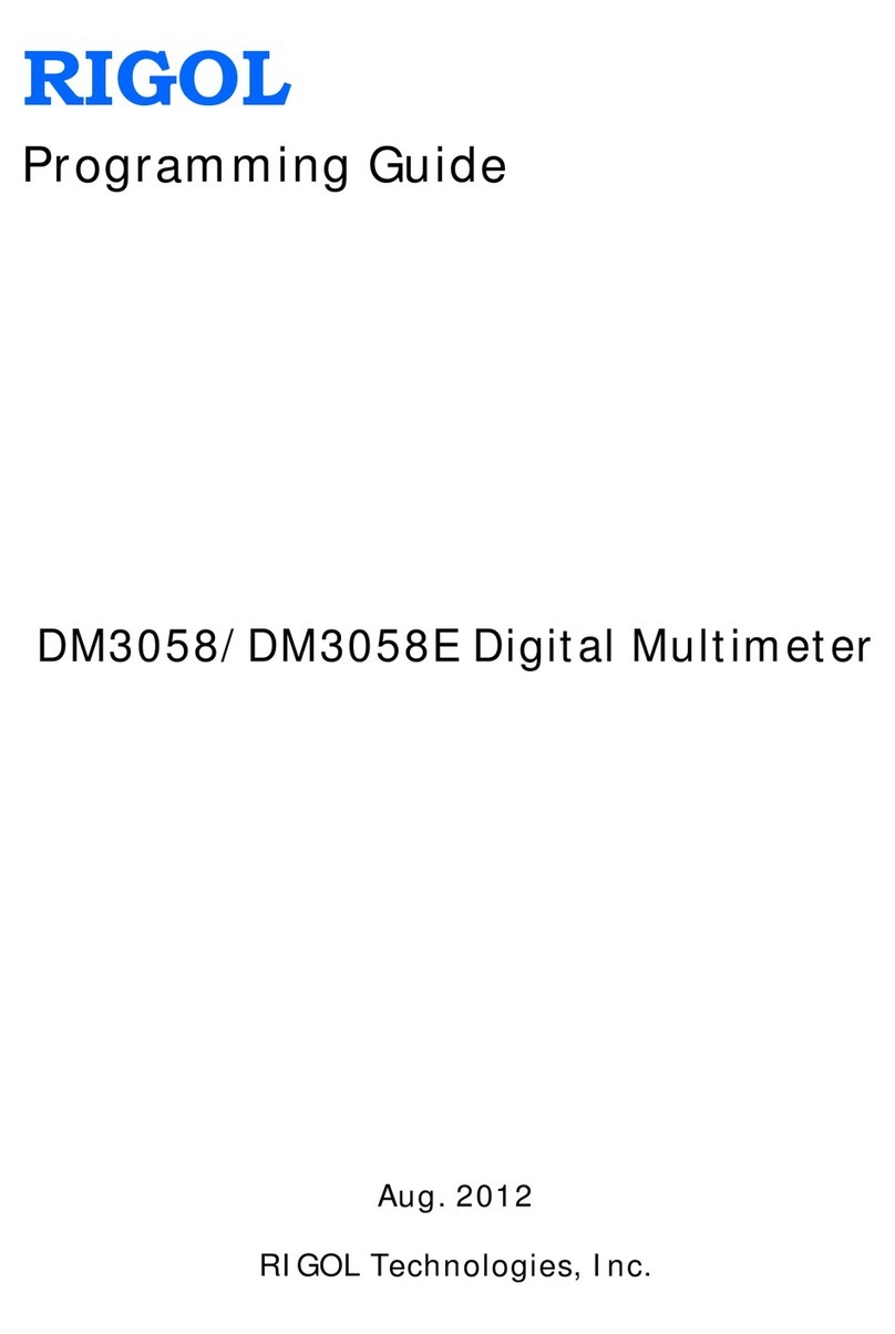 Rigol DM3058 Programming guide