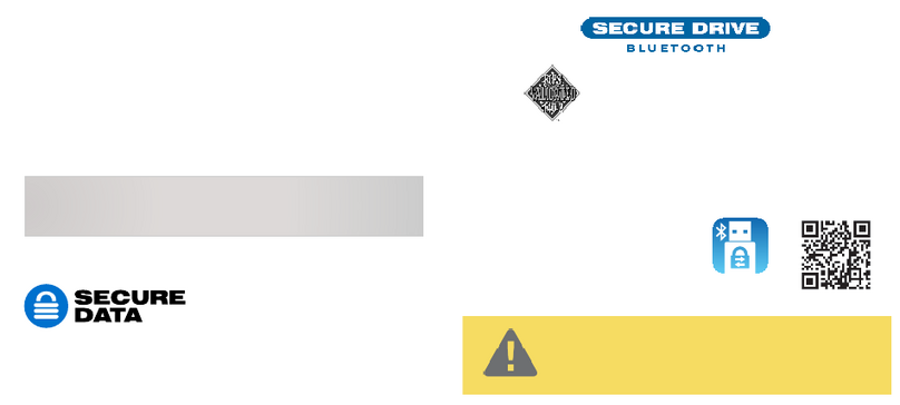 SecureData SecureDrive BT quick start guide