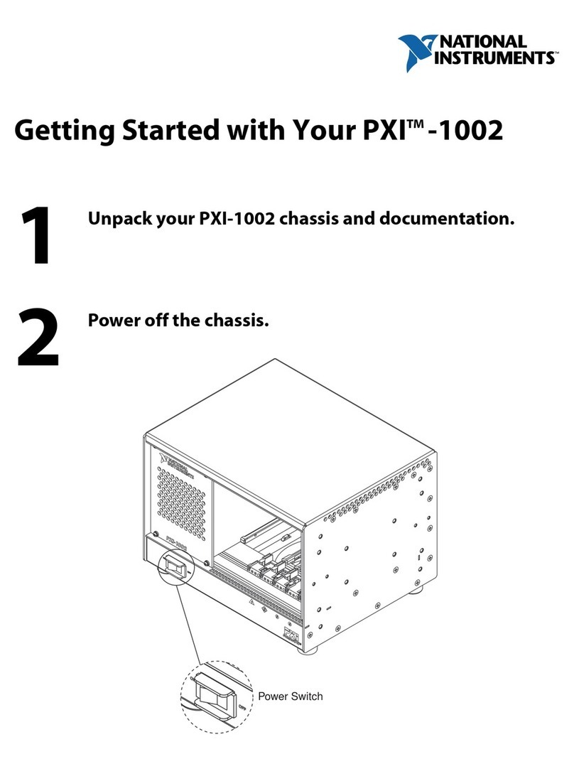 National Instruments PXI-1002 User manual