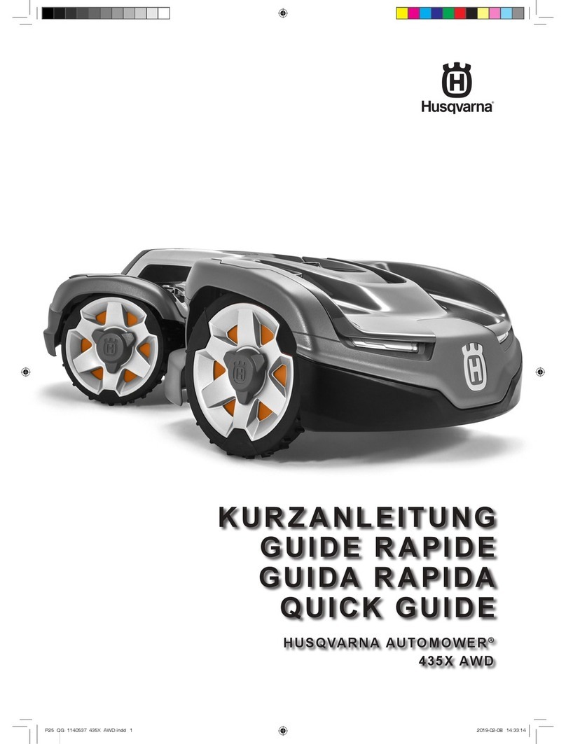 Husqvarna AUTOMOWER 435X AWD quick guide