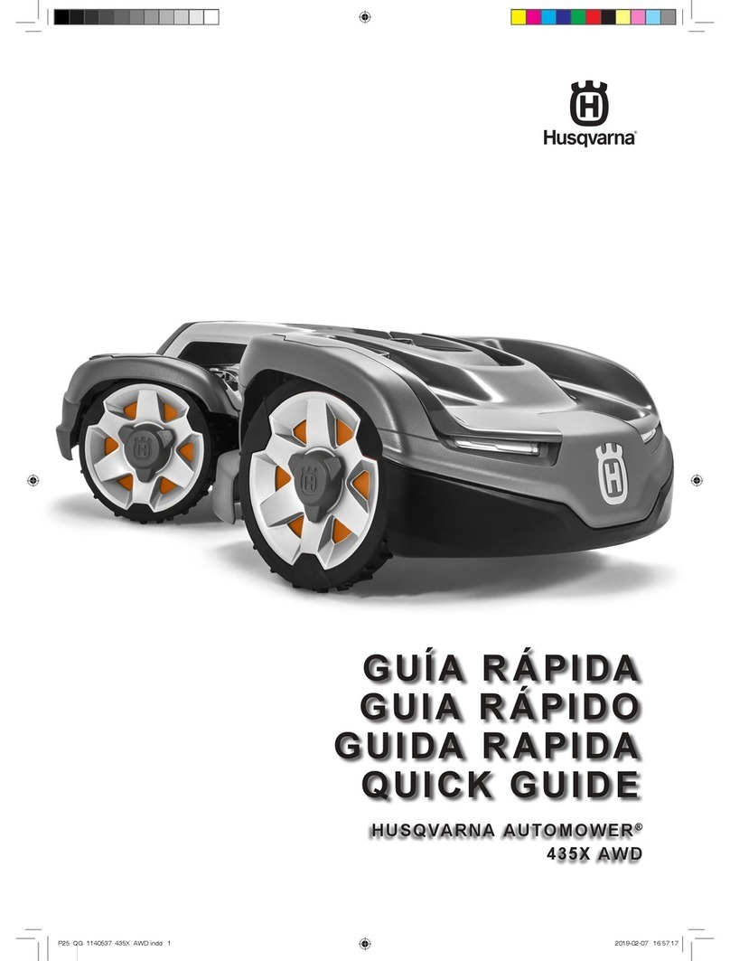 Husqvarna AUTOMOWER 435X AWD quick guide