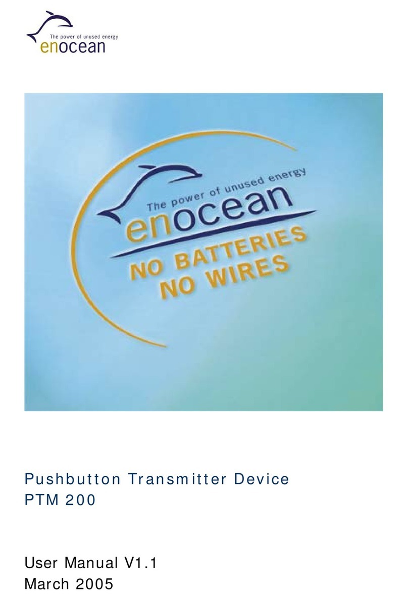 EnOcean PTM200 user manual