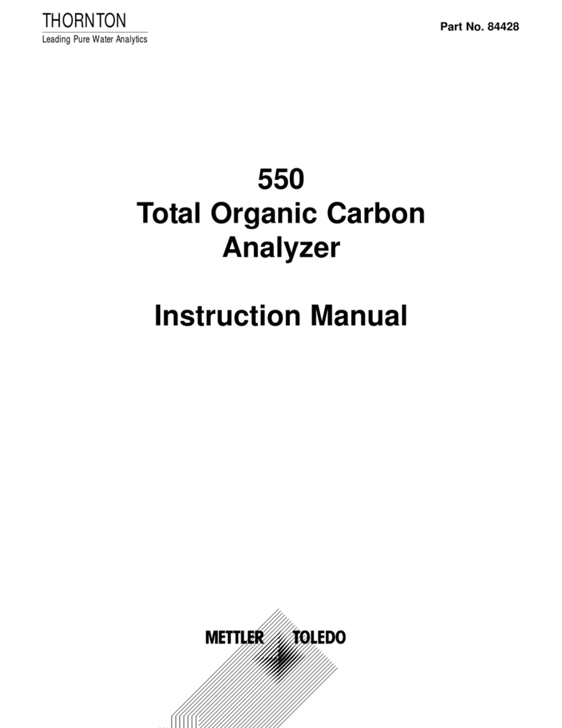 Thornton 550 Series instruction manual