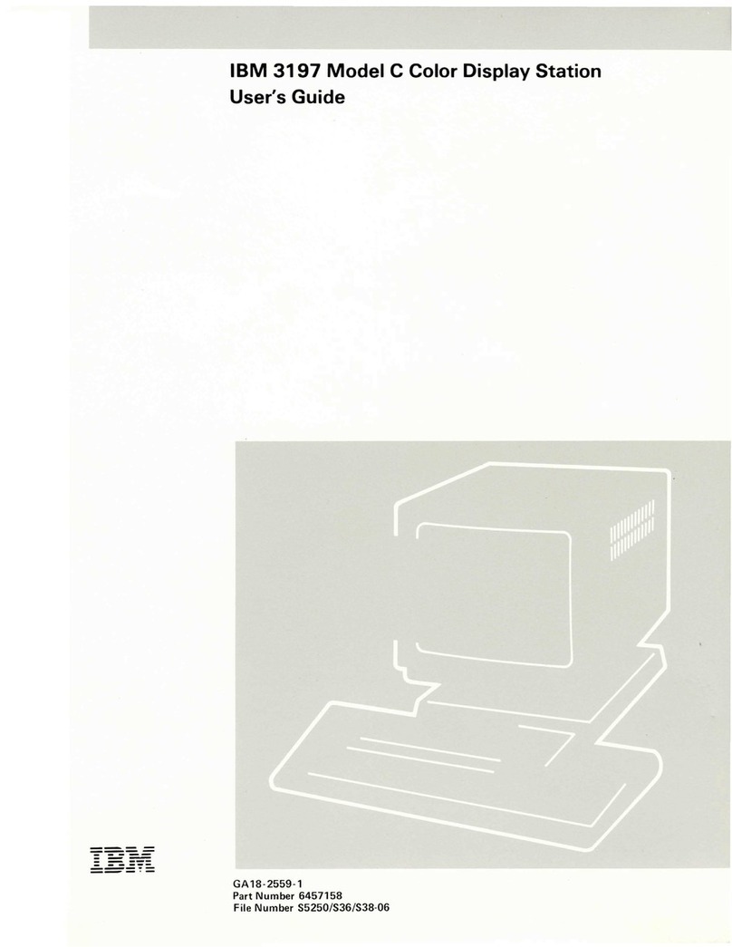 IBM 3197 C User manual