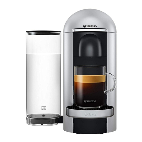 Nespresso Krups Vertuo Plus instruction manual