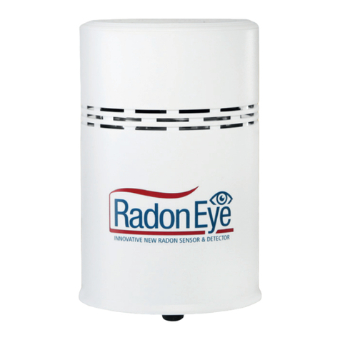 Radon Eye RD200 user manual