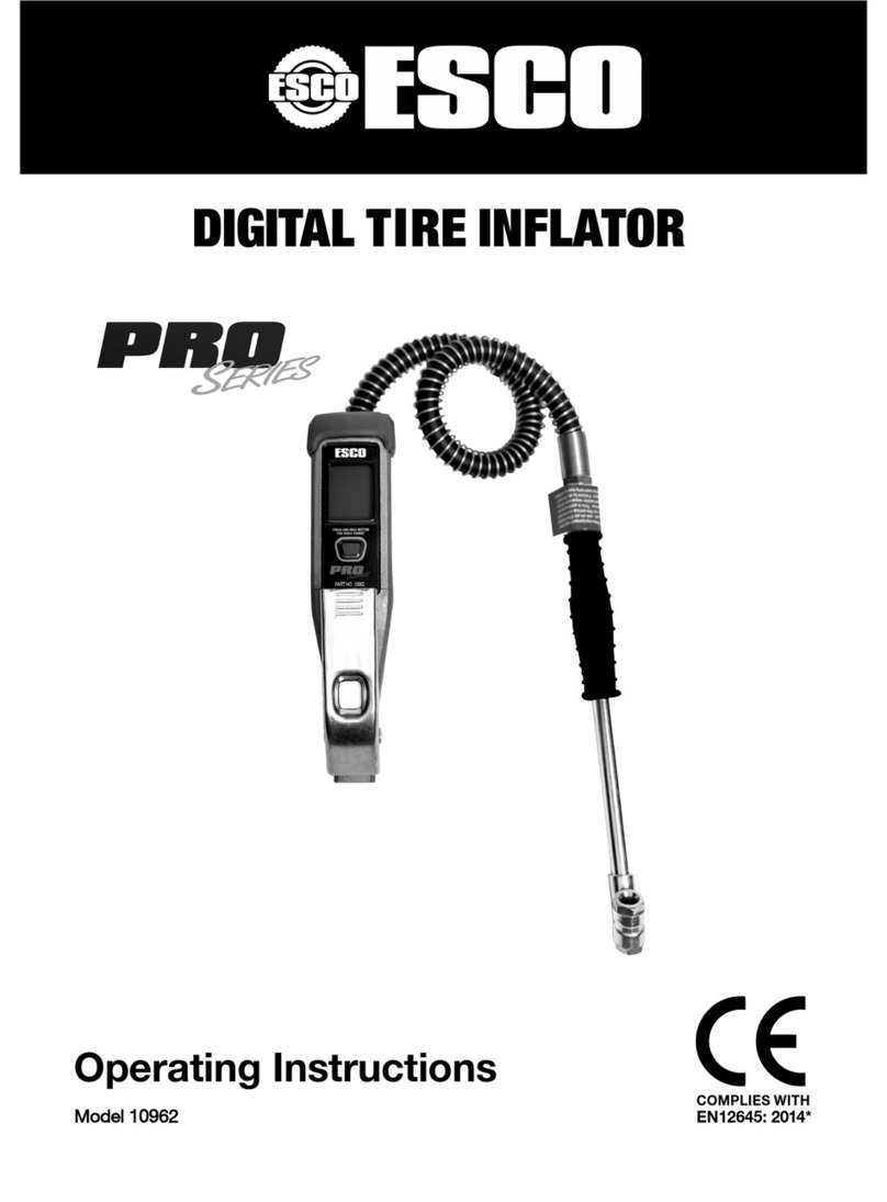 Esco Pro Series User manual
