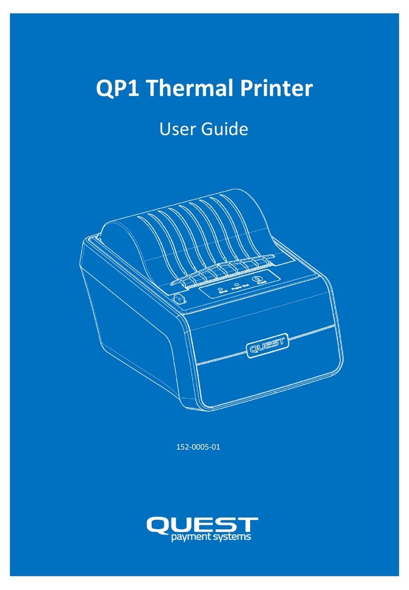 Quest Payment Systems QP1 User manual