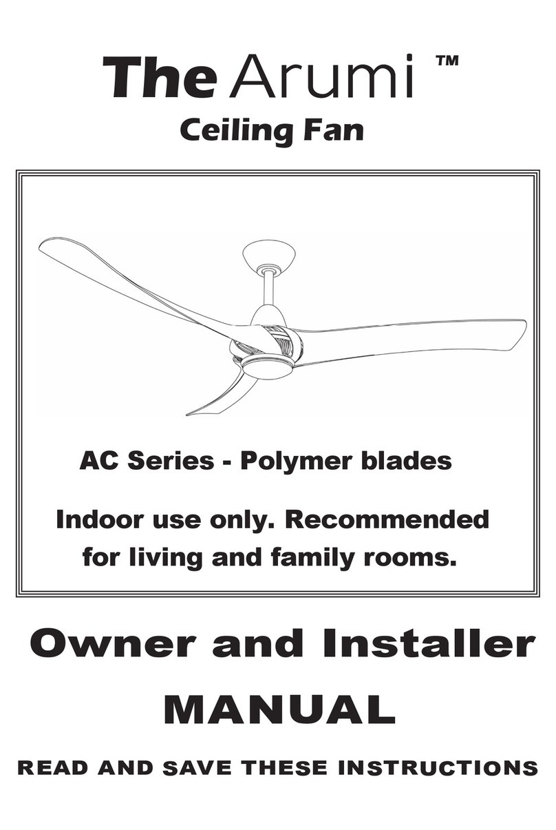 Three Sixty Arumi AC Series User manual Three Sixty Arumi AC Series User manual