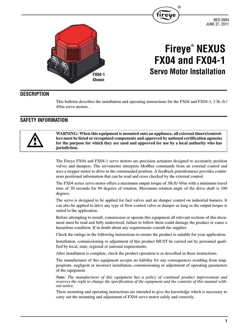 Fireye NEXUS FX04-1 Installation