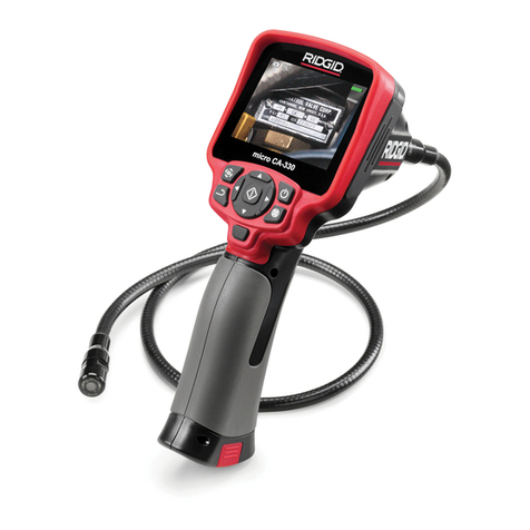 RIDGID micro CA-330 User manual