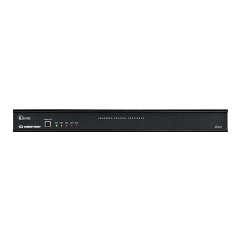 Crestron CP4-R User manual