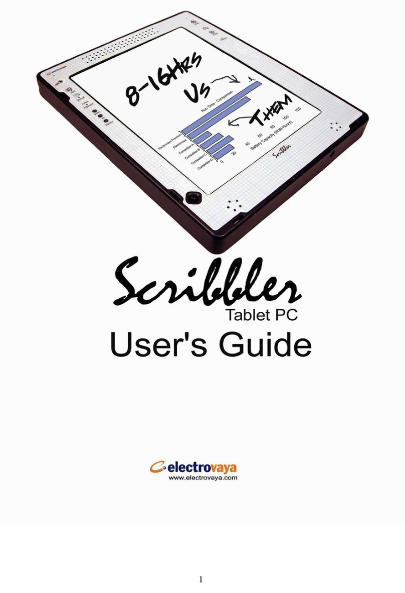 Electrovaya Scribbler SC300 user guide