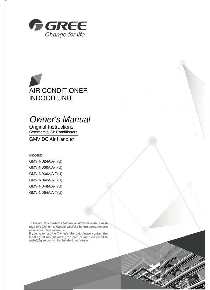 Gree GMV-ND24A/A-T User manual