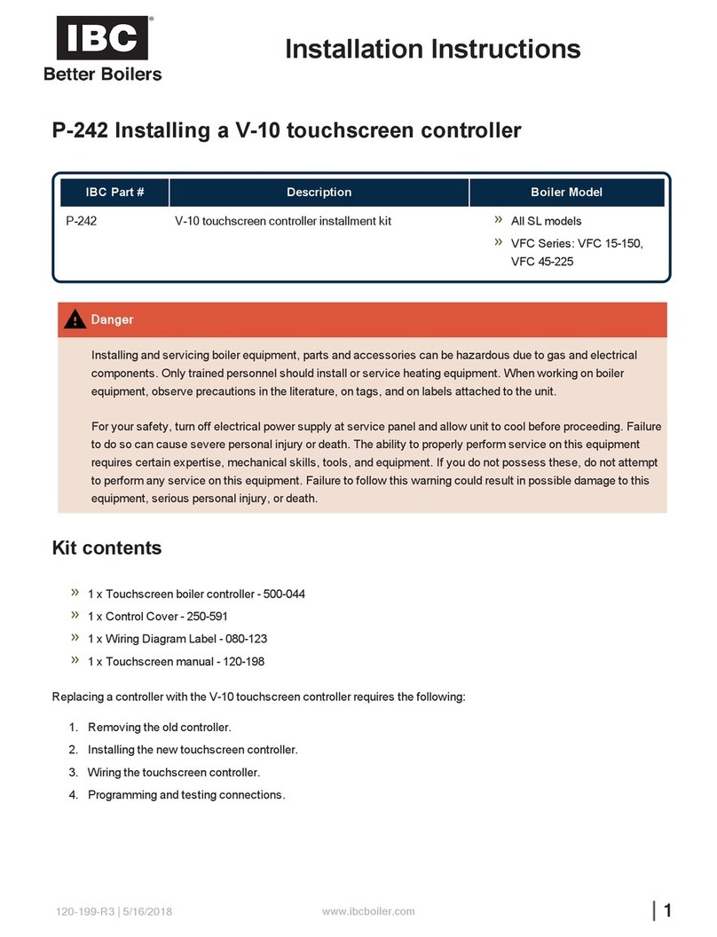 IBC P-242 User manual