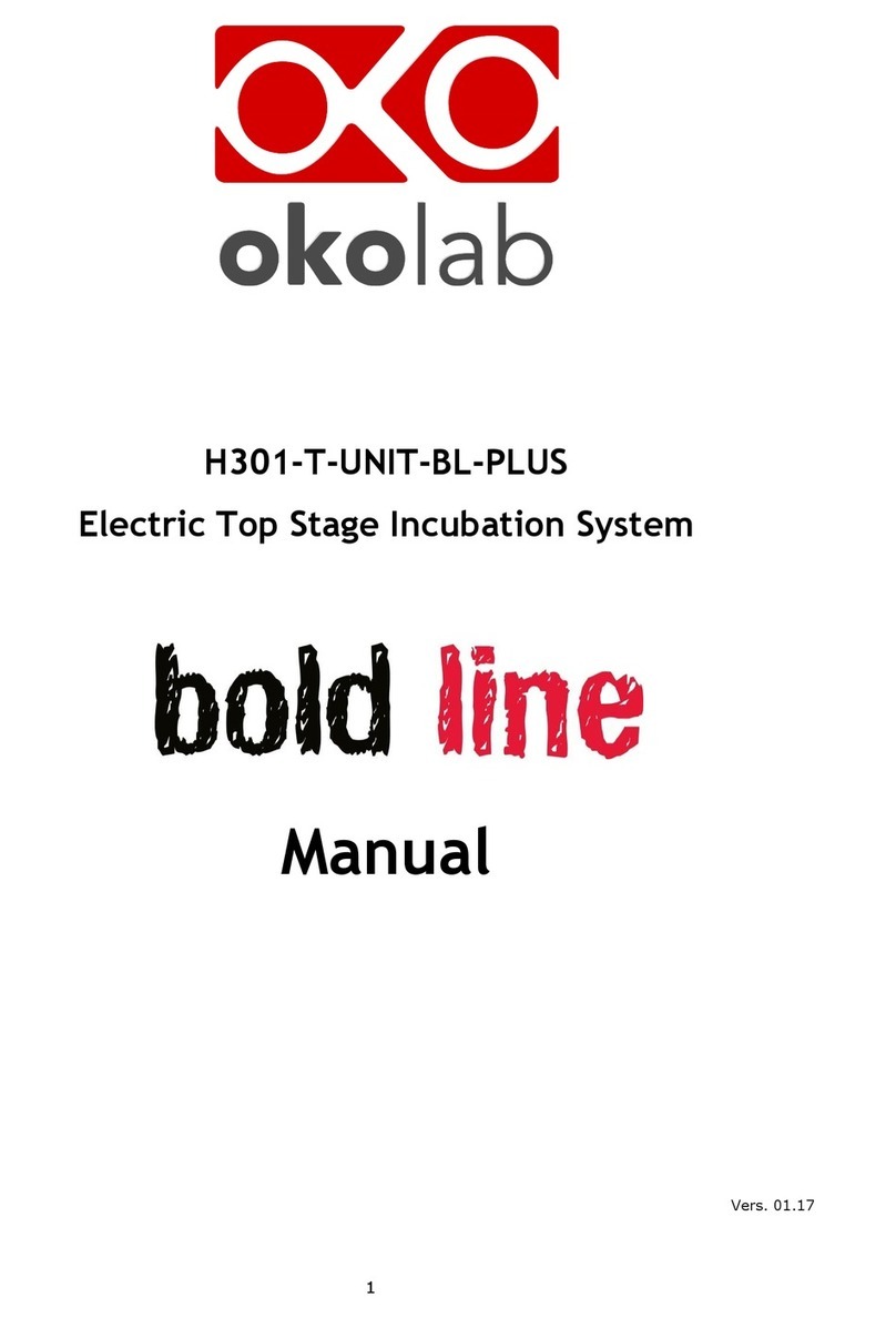 Okolab H301-T-UNIT-BL-PLUS manual