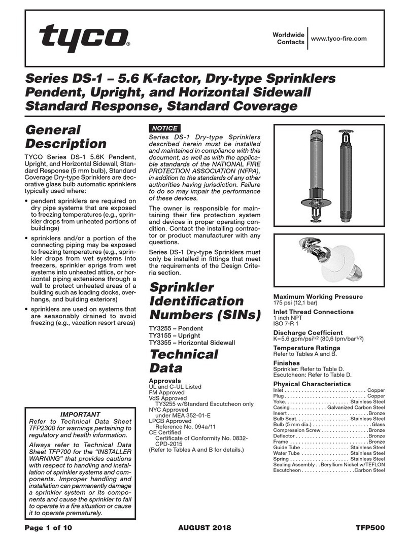 Tyco DS-1 Series manual