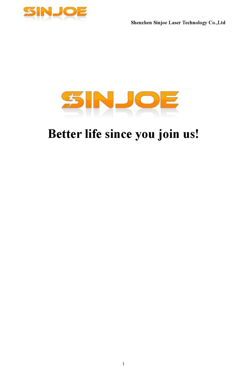 Shenzhen Sinjoe AWC-608 manual