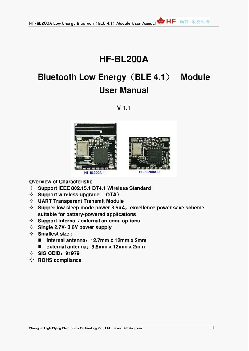 HF HF-BL200A-1 User manual