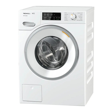 Miele WWF 060 operating instructions