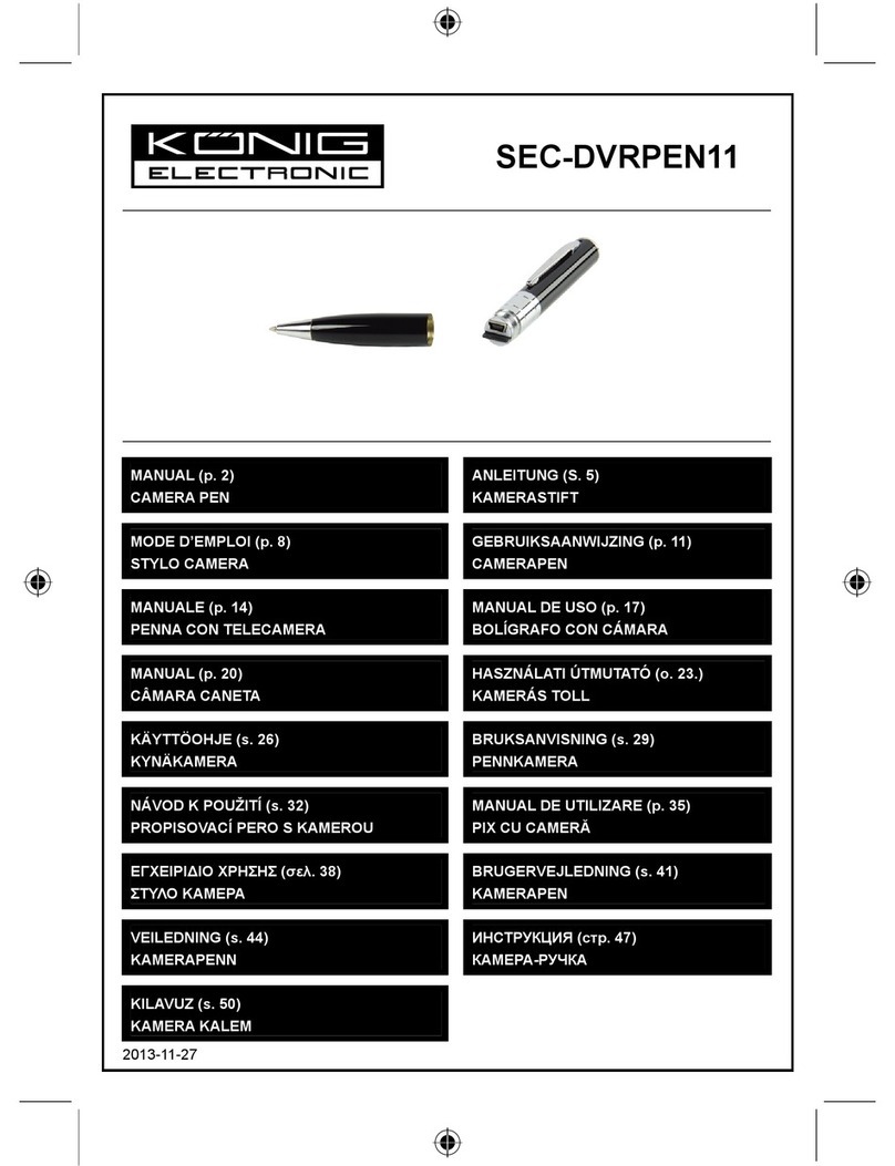 Konig SEC-DVRPEN11 User manual