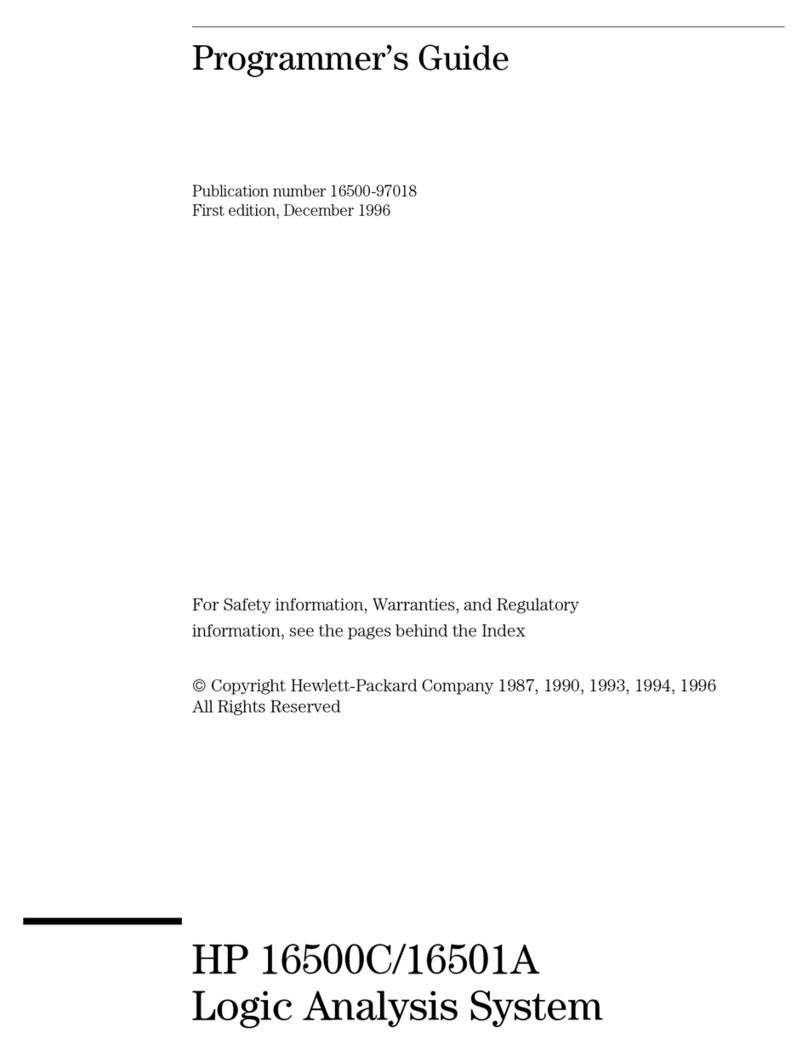 HP 16500C Manual