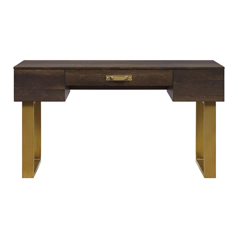 Better Homes and Gardens Lana Modern Writing Desk User manual Better Homes and Gardens Lana Modern Writing Desk User manual