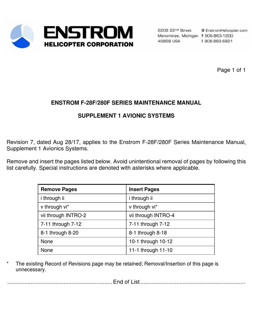 ENSTROM F-28F Series User manual