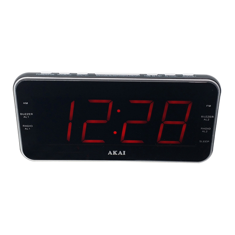 Akai ACR-3899 User manual