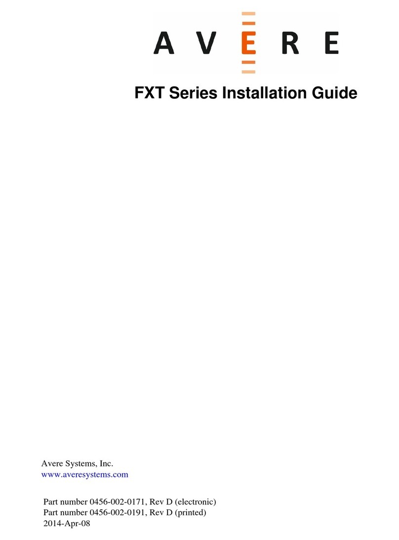 Avere FXT Series installation guide