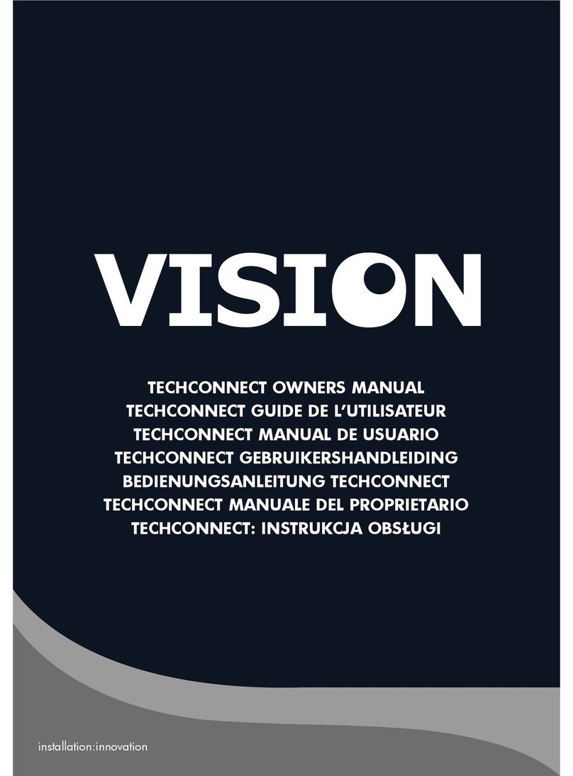 Vision TECHCONNECT CONTROL owner's manual Vision TECHCONNECT CONTROL owner's manual