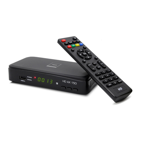 Opticum HD AX 150 User manual