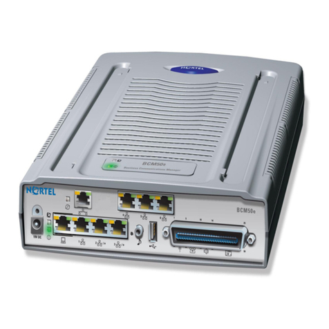 Nortel BCM50e Quick guide