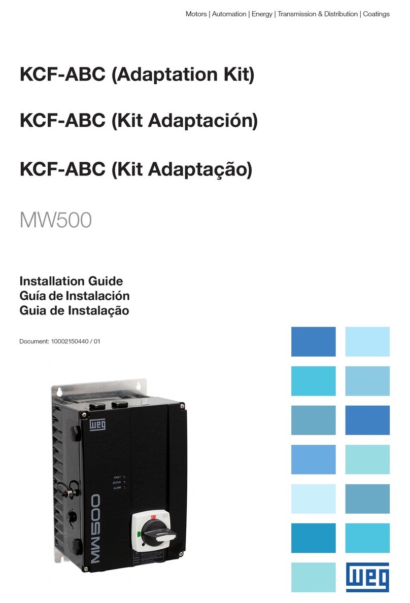 WEG MW500 series installation guide