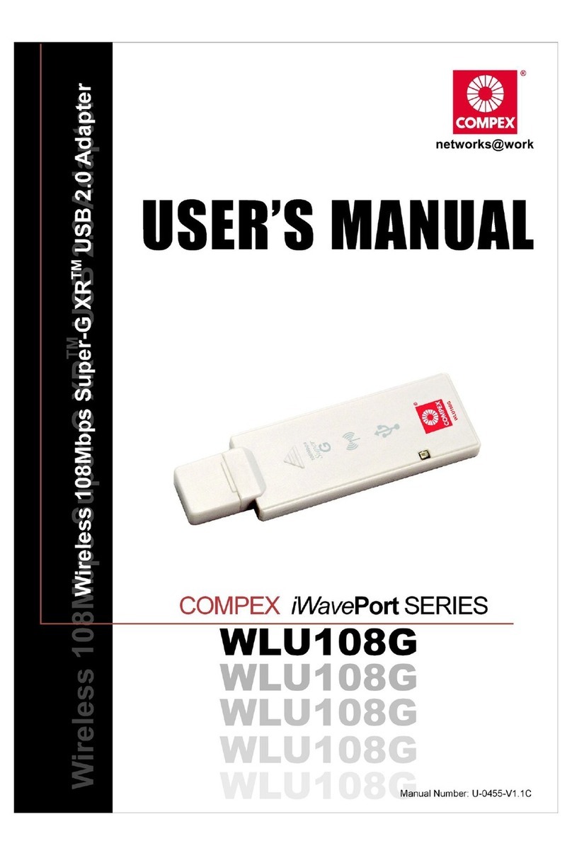 Compex iWavePort Series user manual