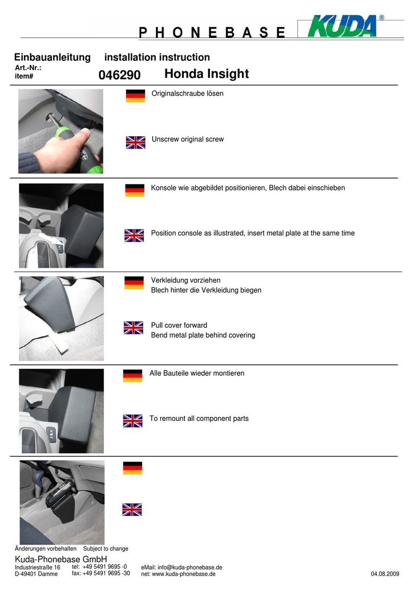 Kuda 046290 User manual