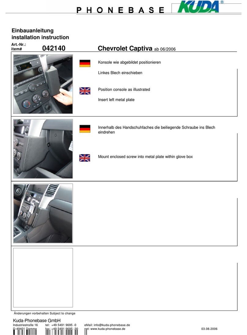 Kuda 042140 User manual