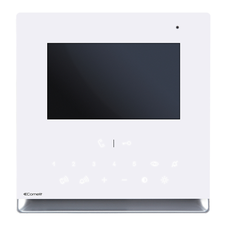 Comelit Icona 6601W/BM User manual