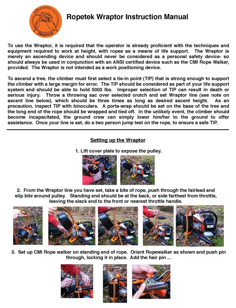 Ropetek Wraptor instruction manual