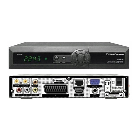 Opticum HD X403P user manual