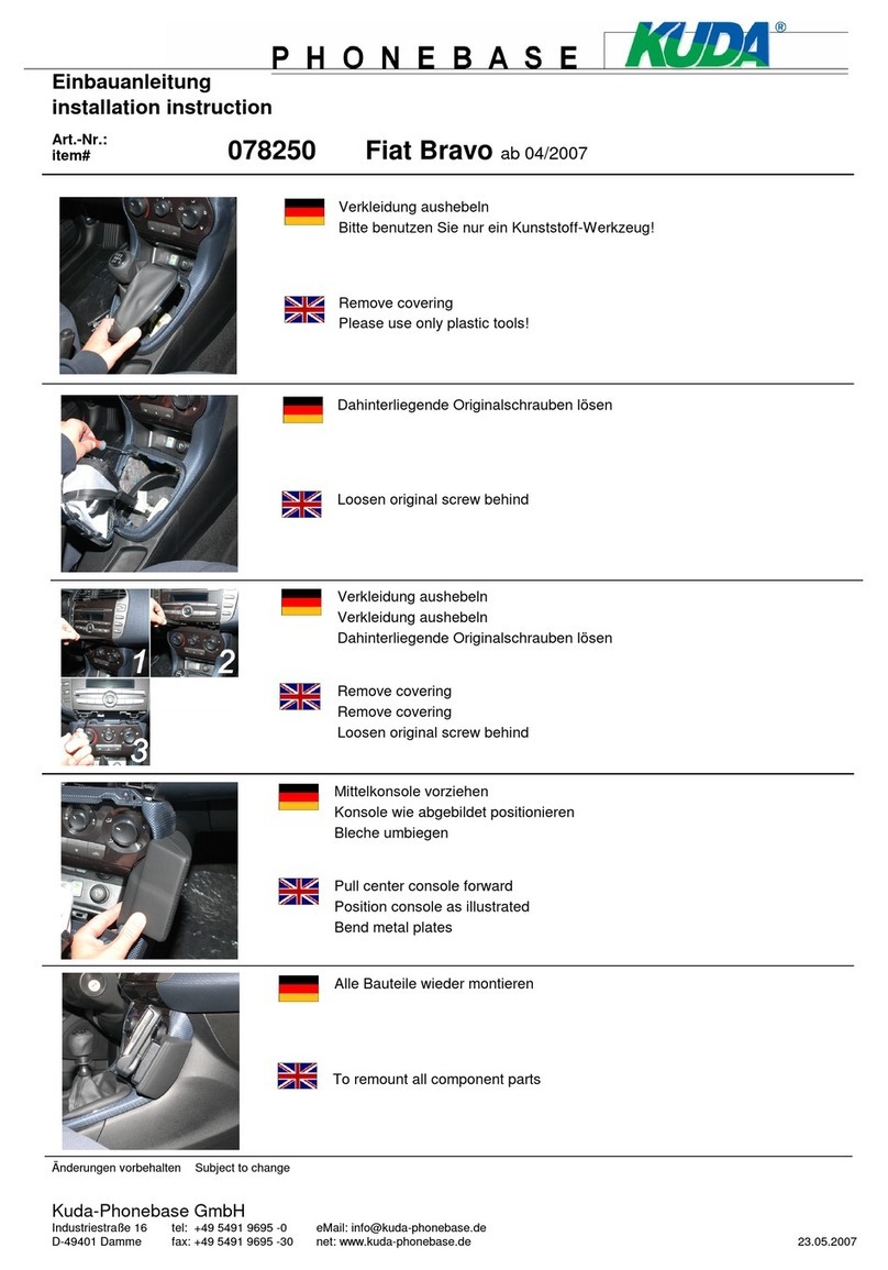 Kuda 078250 User manual