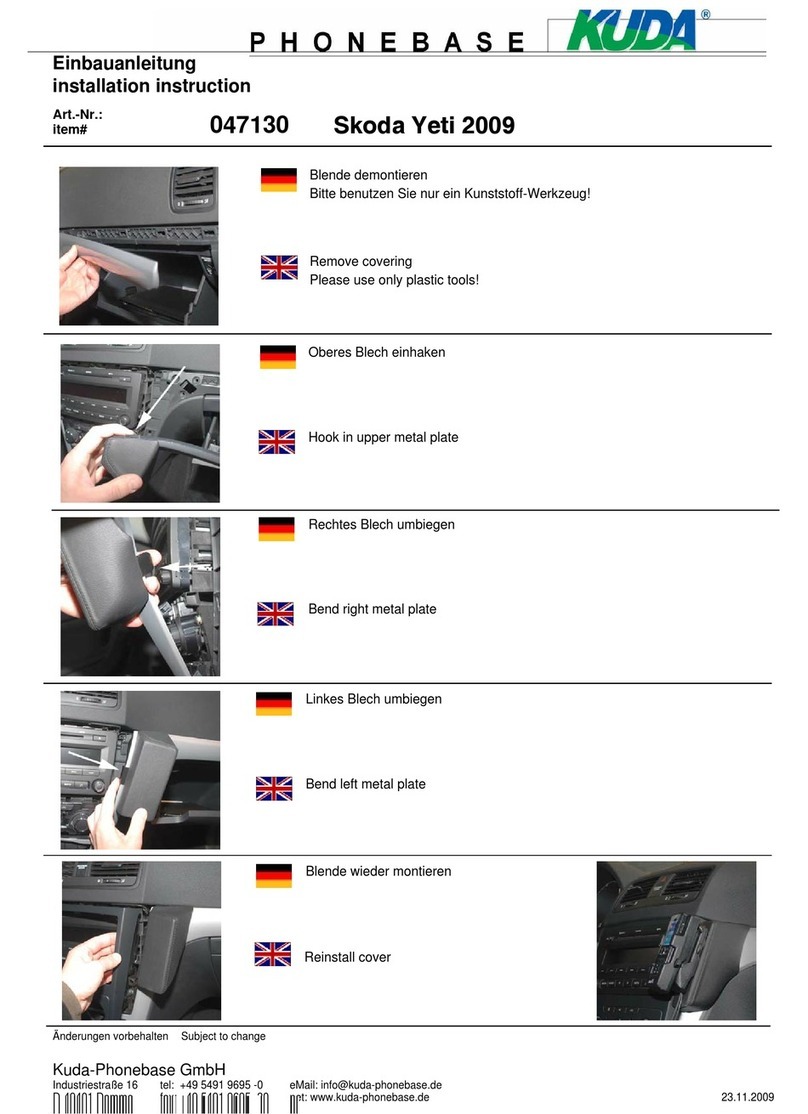 Kuda 047130 User manual
