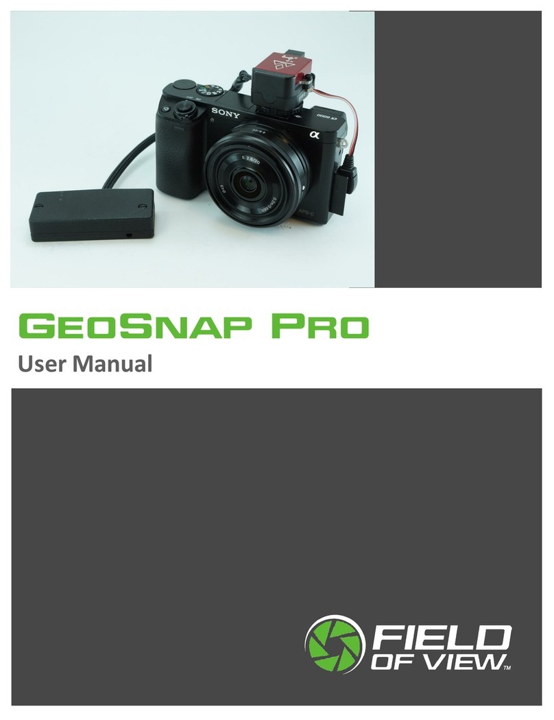 FIELD OF VIEW GeoSnap Pro User manual