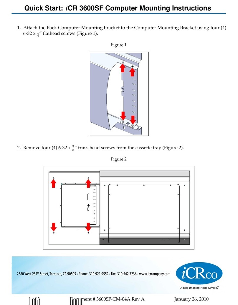iCR 3600SF quick start