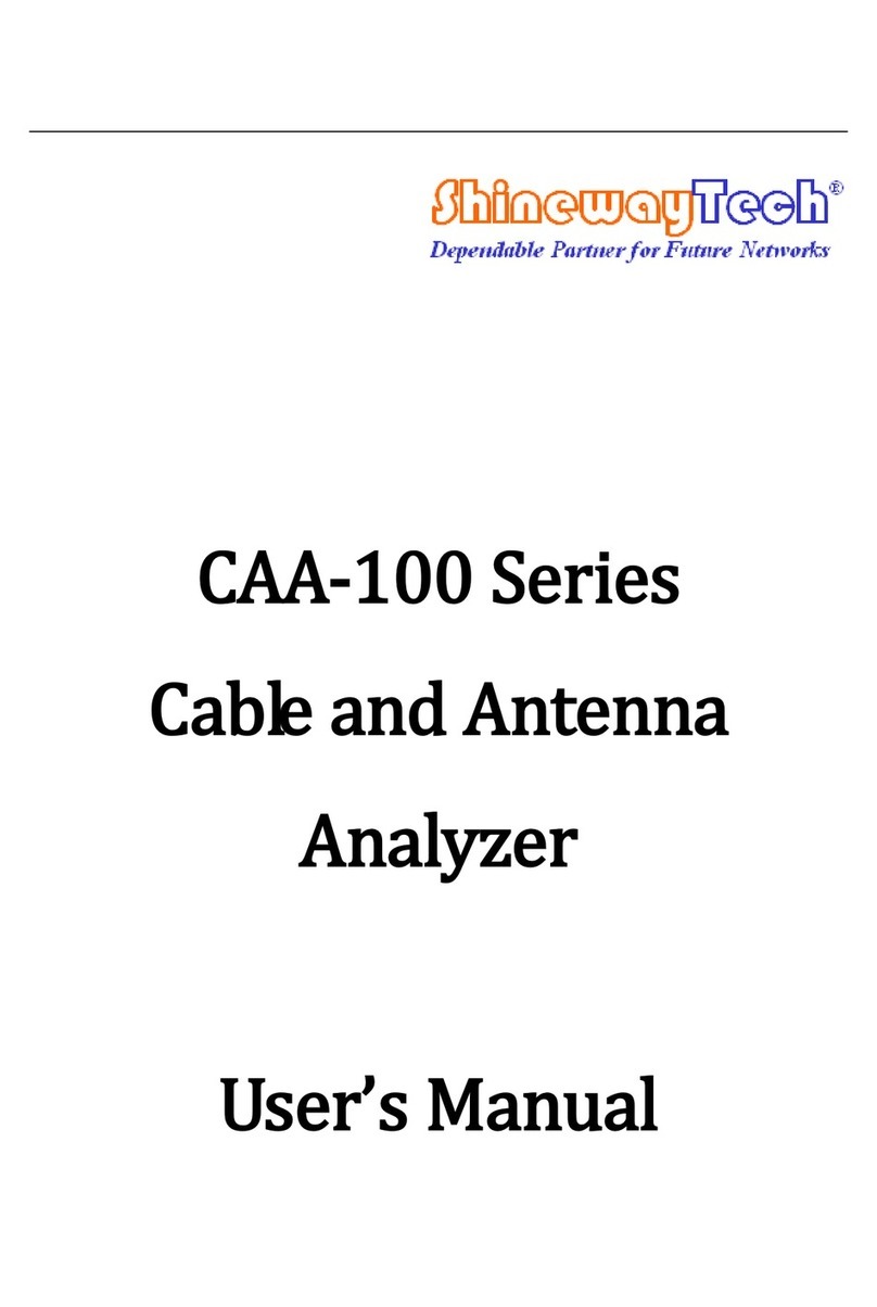 Shineway Tech CAA-100 Series user manual