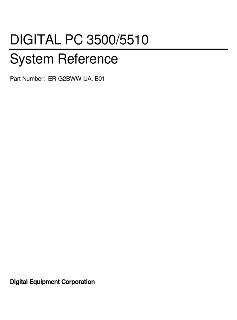 DEC Digital PC 3500 User guide