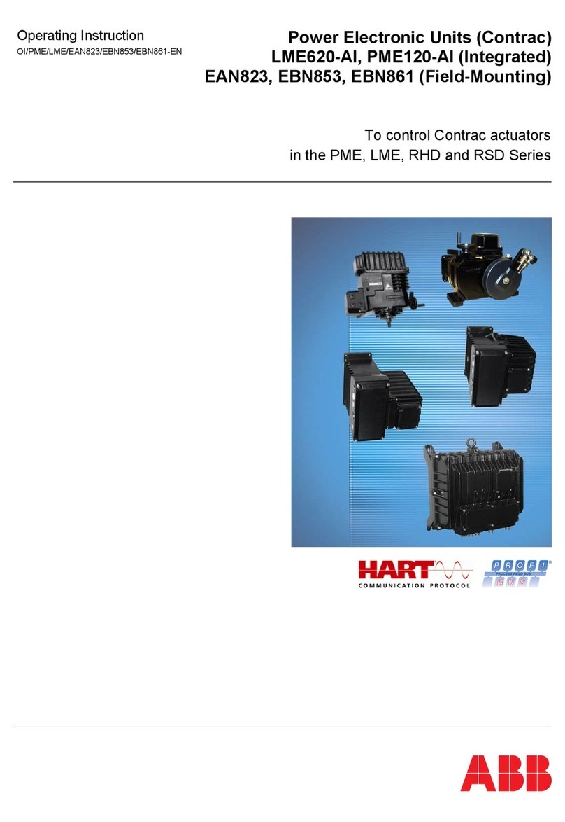 ABB EAN823 Operating	 instruction