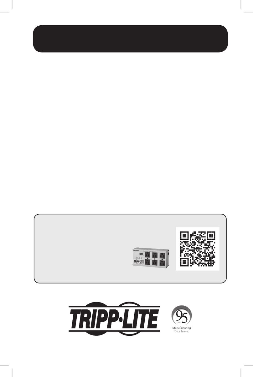 Tripp Lite PDUMNH20HV owner's manual Tripp Lite PDUMNH20HV owner's manual