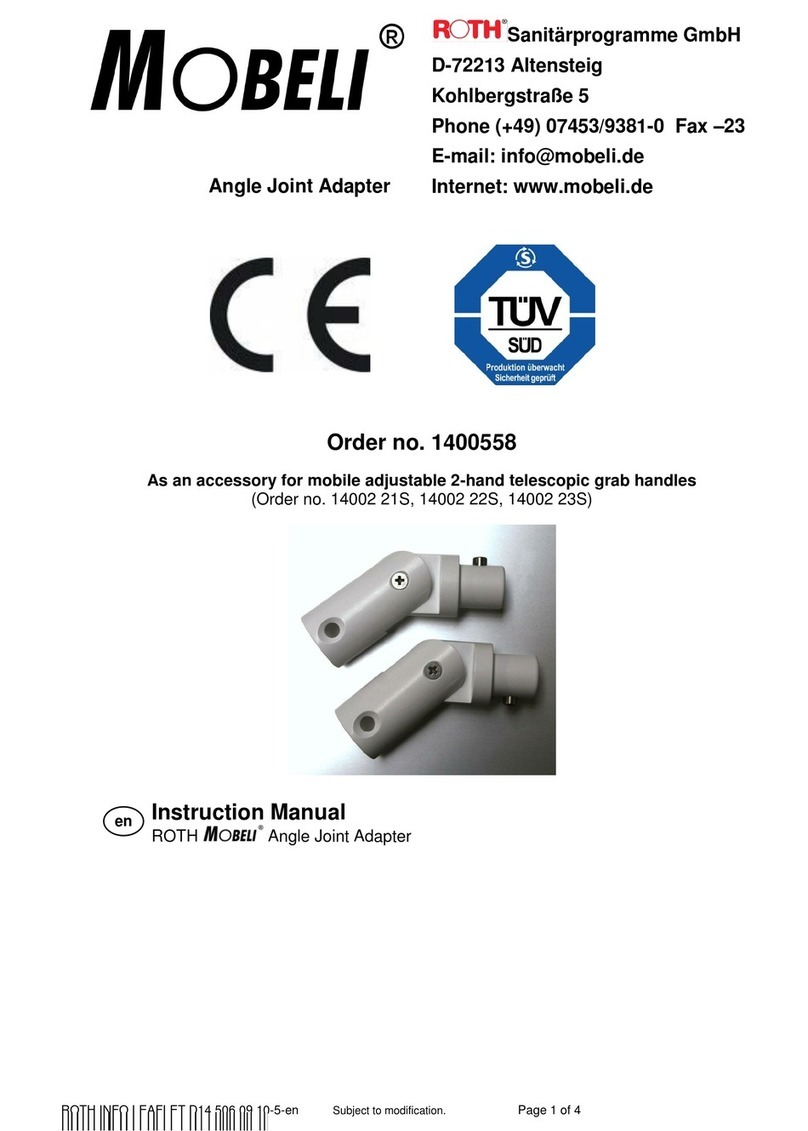 Roth Mobeli 1400558 instruction manual